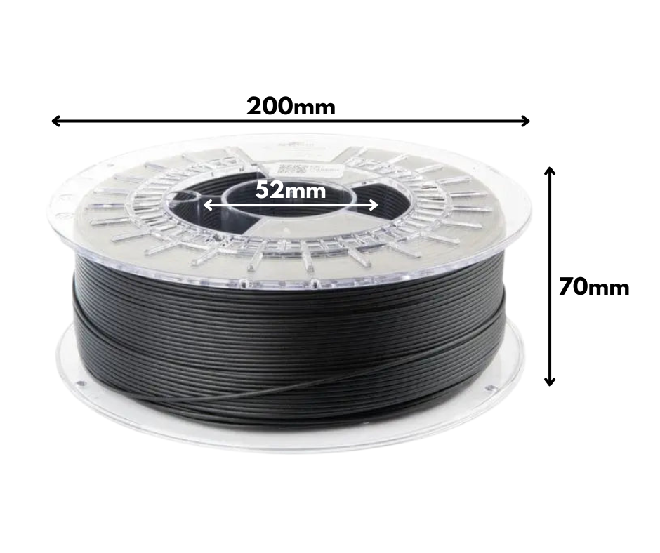 Pure White - Spectrum PET-G HT100 Filament - 1.75mm, 0.5kg