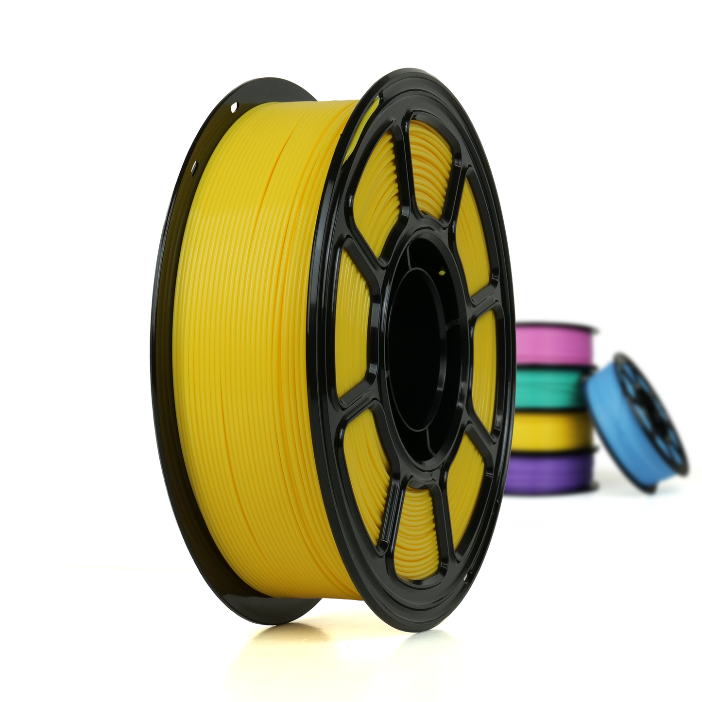 Jaune - Budget PLA Filament - 1.75mm, 1kg