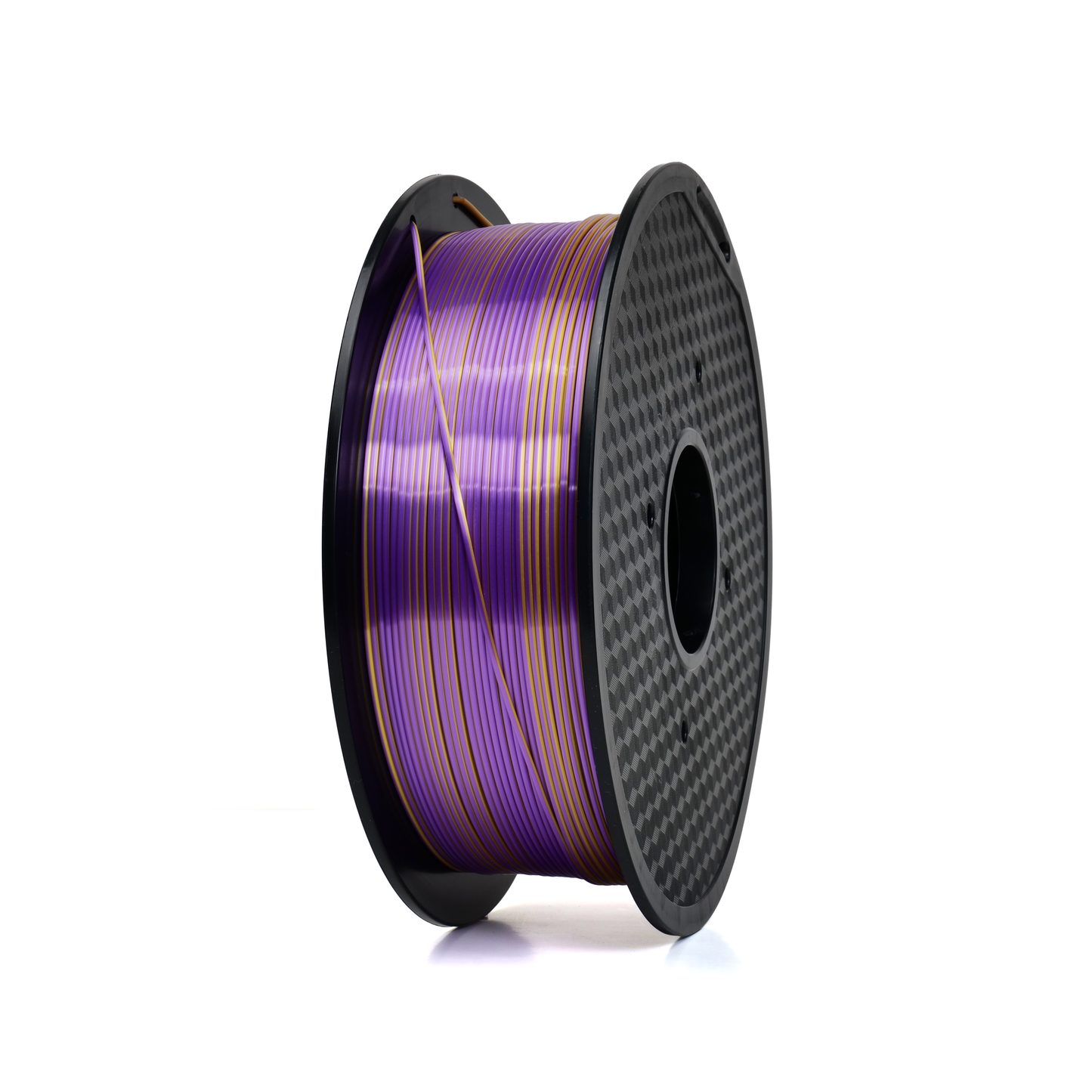 Purple/Gold - Dual-Color Standard PLA Silk Filament - 1.75mm, 1kg 3D Printing Canada
