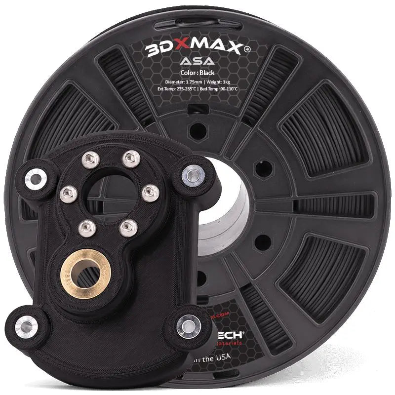 Black - 1.75mm 3DXTech 3DXMAX® ASA Filament - 1kg