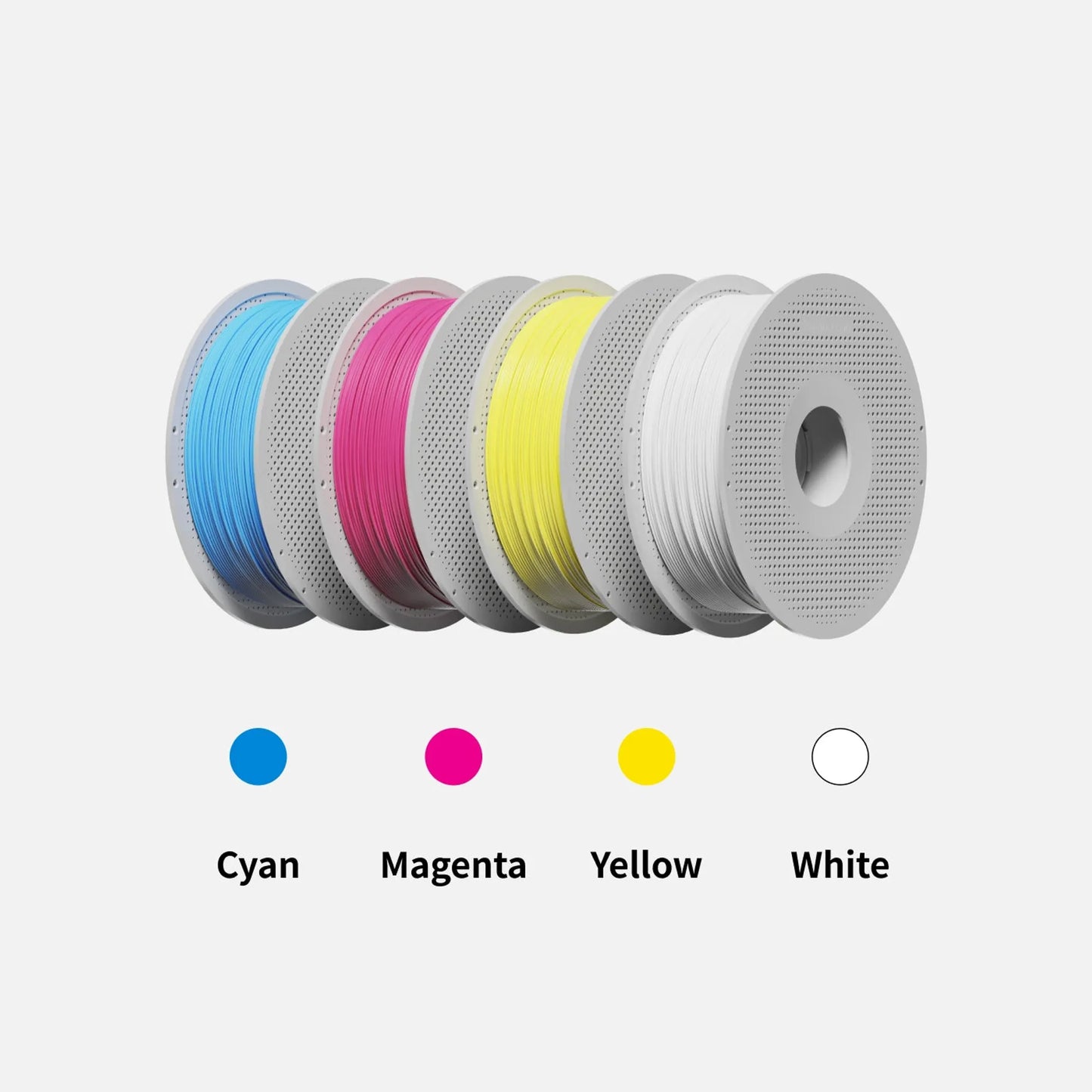 Lithophane CMYK PLA Set - Bambu Lab Basic PLA Filament - 1.75mm