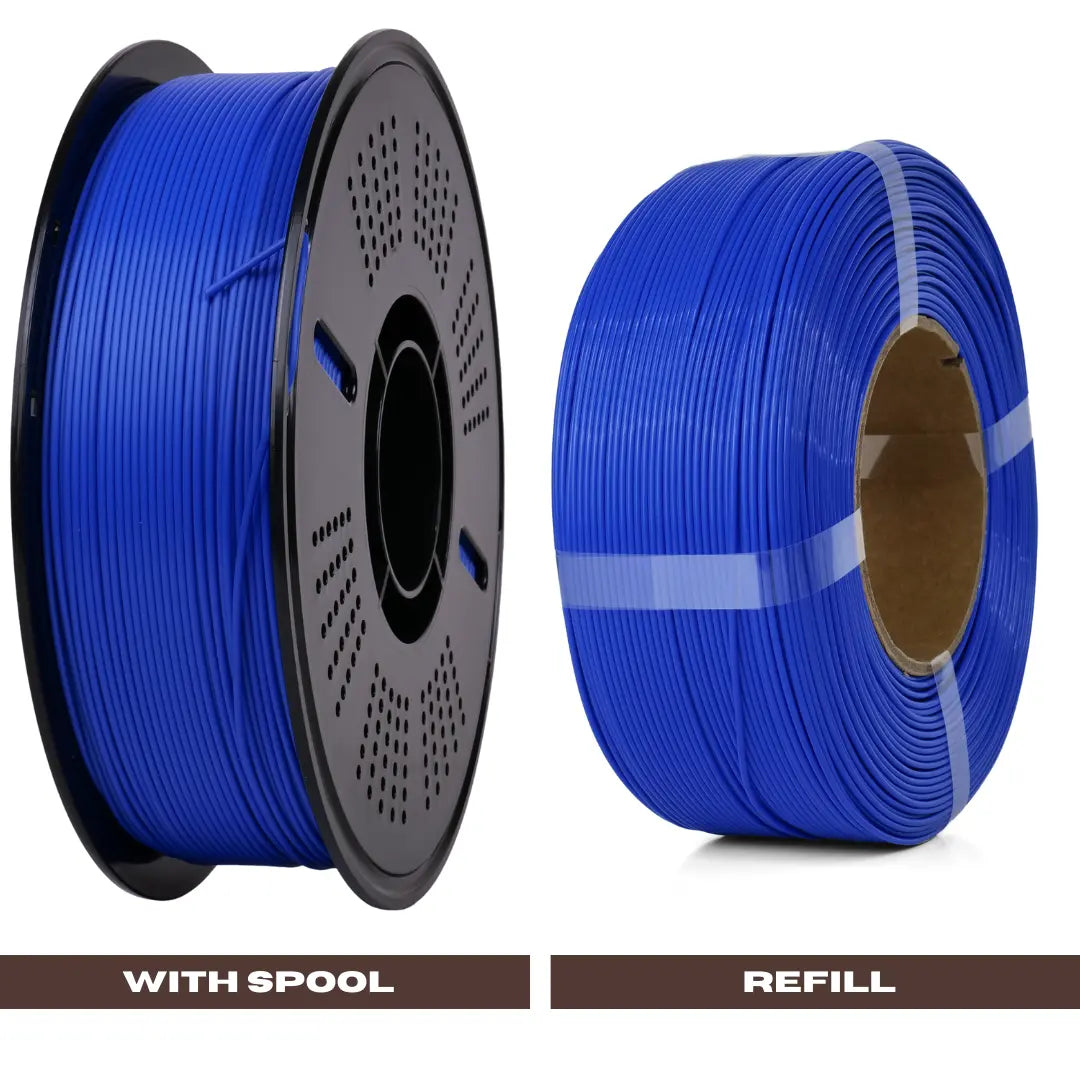 Dark Blue - Budget PLA Filament - 1.75mm, 1kg 3D Printing Canada