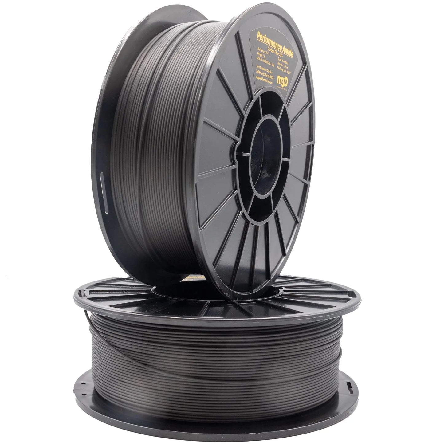 High Temperature Carbon Fiber Filament (CF25) - 1.75mm Matter3D Performance Nylon (PA66) Filament - 1 kg