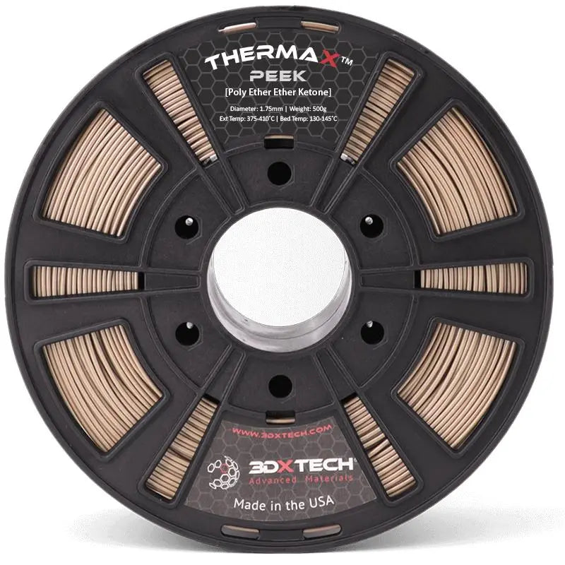 Naturel - 1.75mm 3DXTech ThermaX™ PEEK Filament - 0.5 kg