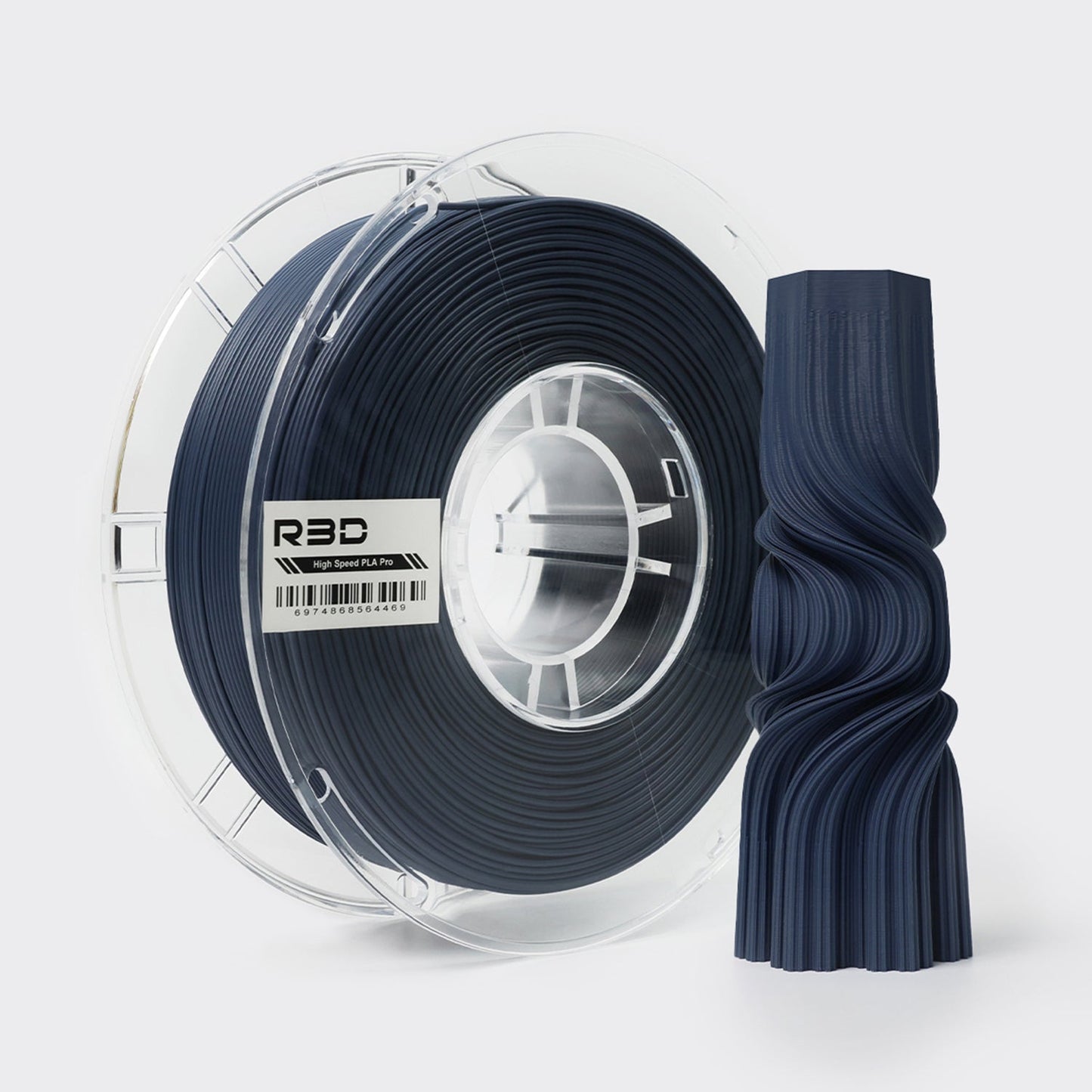 Bleu Marin - R3D High Speed Matte PLA Filament - 1.75mm, 1kg