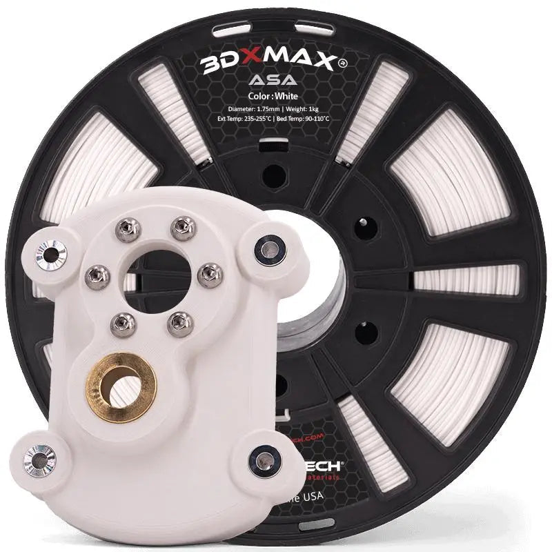 White - 1.75mm 3DXTech 3DXMAX® ASA Filament - 1kg
