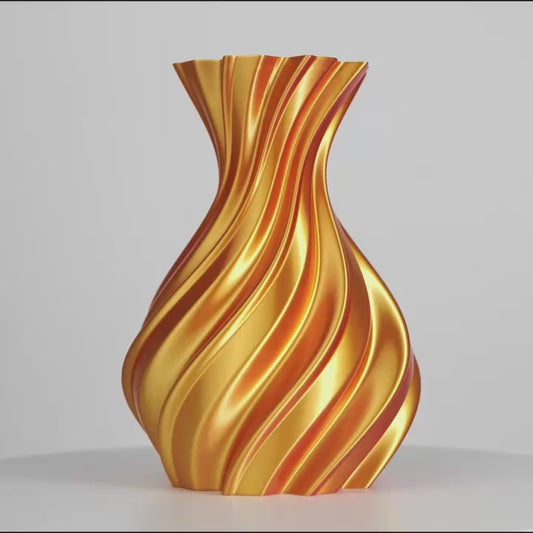 Red/Gold - Dual-Color Standard PLA Silk Filament - 1.75mm, 1kg