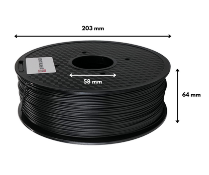 Marron - Canadian-made PLA+ Filament - 1.75mm, 1 kg