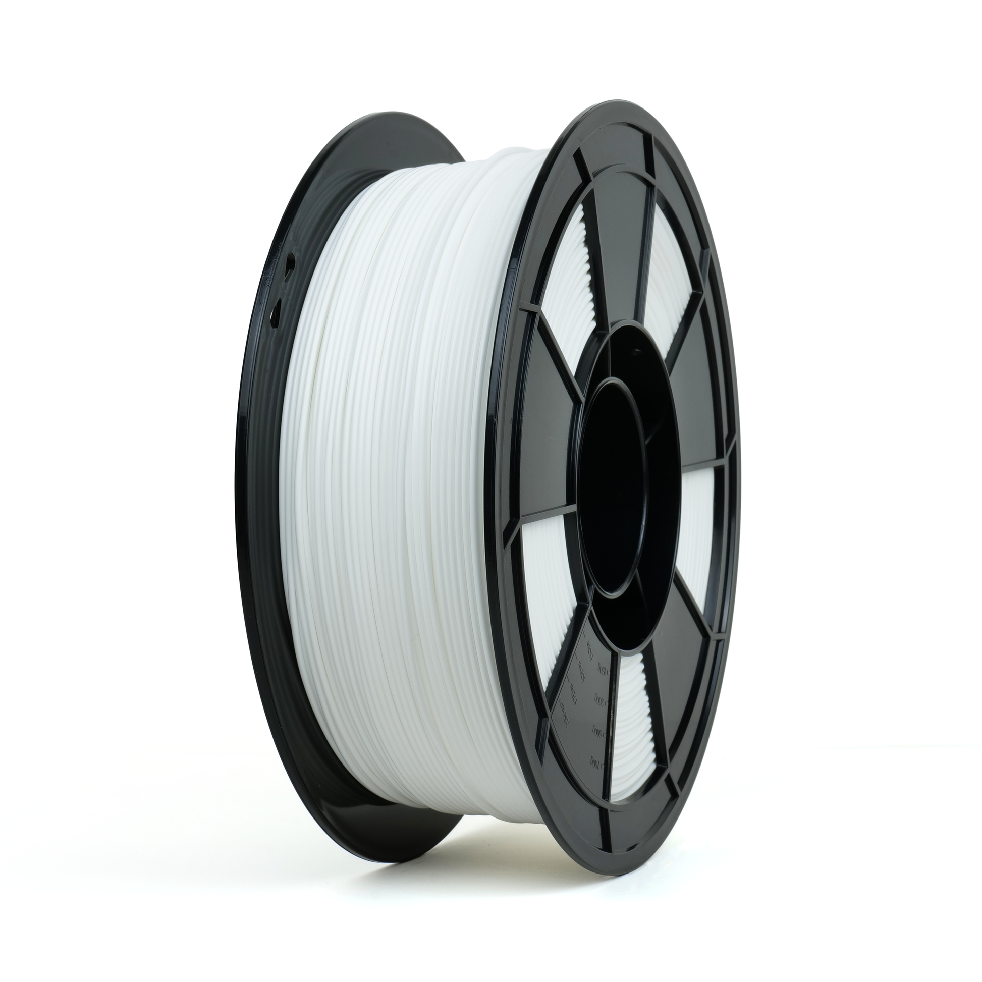 White - Canadian-made Basic PLA Filament - 1.75mm, 1kg 3D Printing Canada