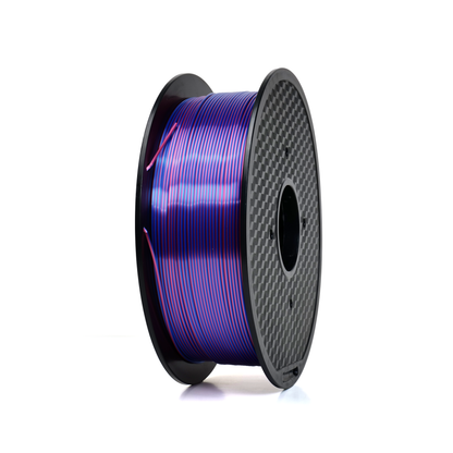 Red/Blue - Dual-Color Standard PLA Silk Filament - 1.75mm, 1kg 3D Printing Canada
