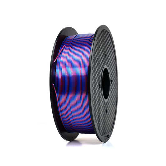Red/Blue - Dual-Color Standard PLA Silk Filament - 1.75mm, 1kg 3D Printing Canada