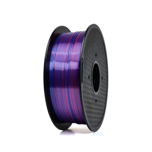 Red/Green/Blue - Tri-Color Standard PLA Silk Filament - 1.75mm, 1kg 3D Printing Canada