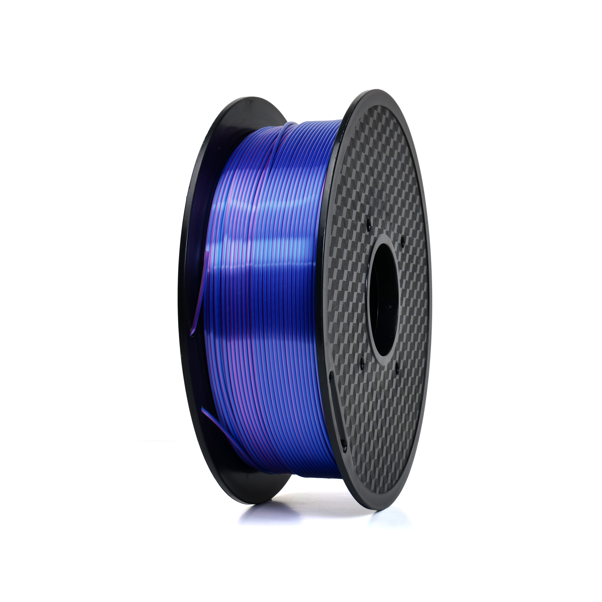 Purple/Yellow/Blue - Tri-Color Standard PLA Silk Filament - 1.75mm, 1kg 3D Printing Canada