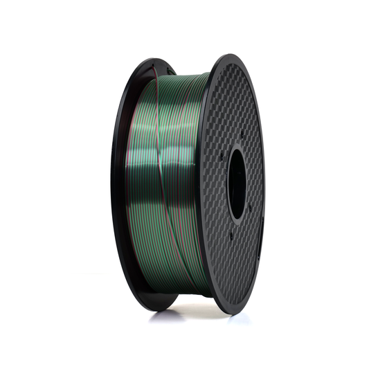 Red/Yellow/Green - Tri-Color Standard PLA Silk Filament - 1.75mm, 1kg 3D Printing Canada