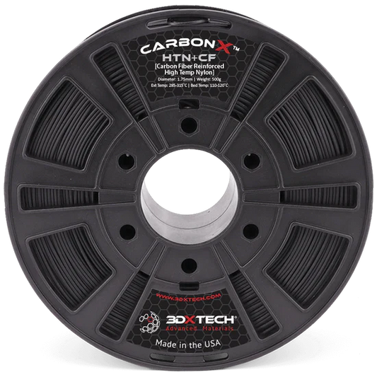 Black - 1.75mm 3DXTech CARBONX™ HTN+CF Filament - 0.75 kg 3DXTech