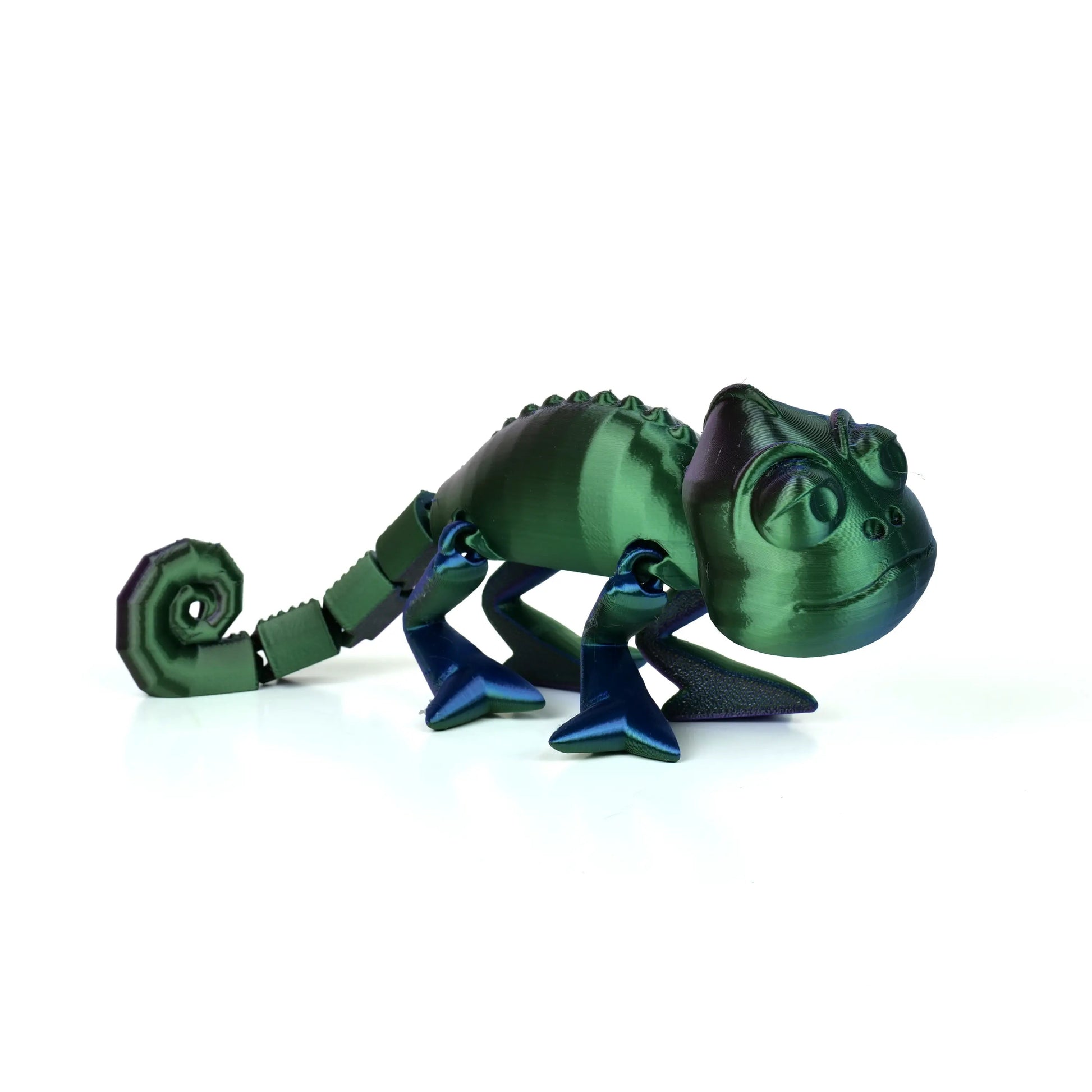 Blue/Green/Purple - Unveil Form TriTone Silk PLA - 1.75mm, 1kg Unveil Form