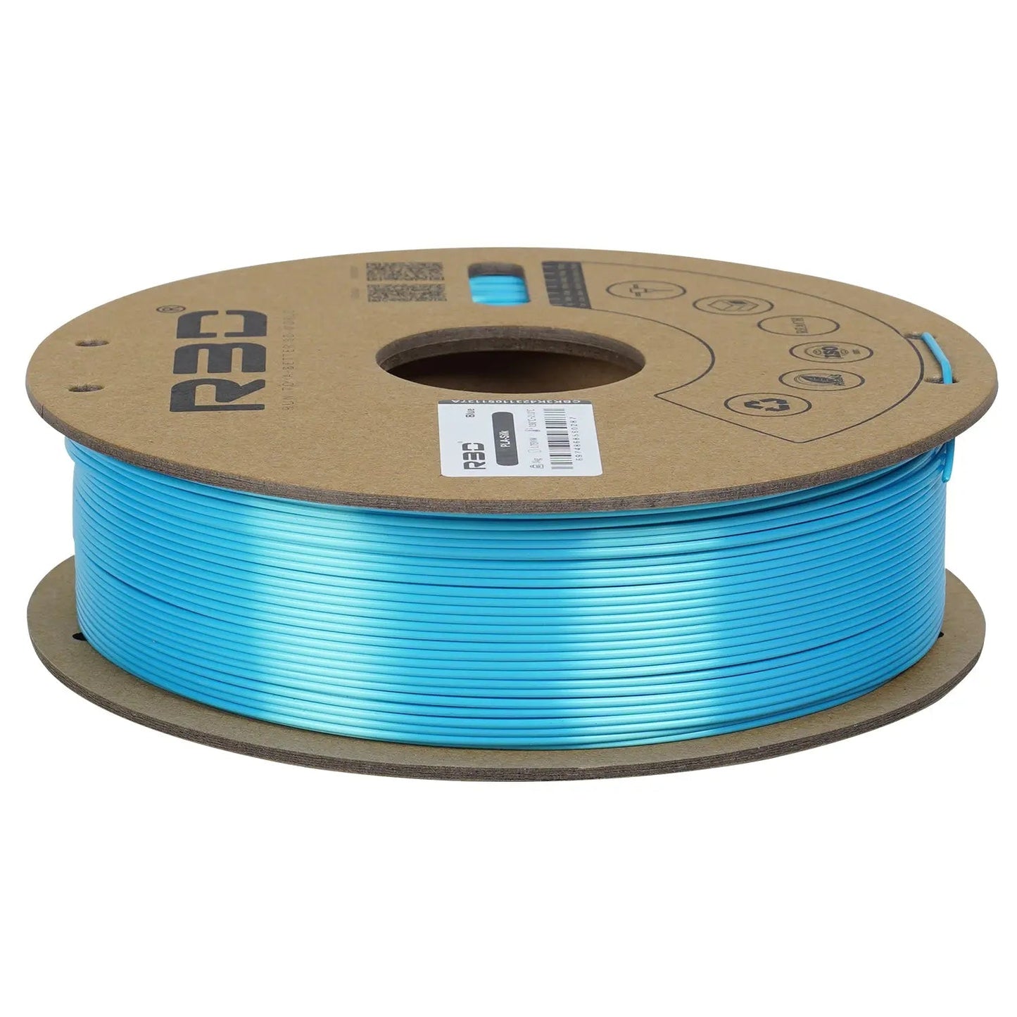 Blue - R3D Silk PLA Filament - 1.75mm, 1kg R3D