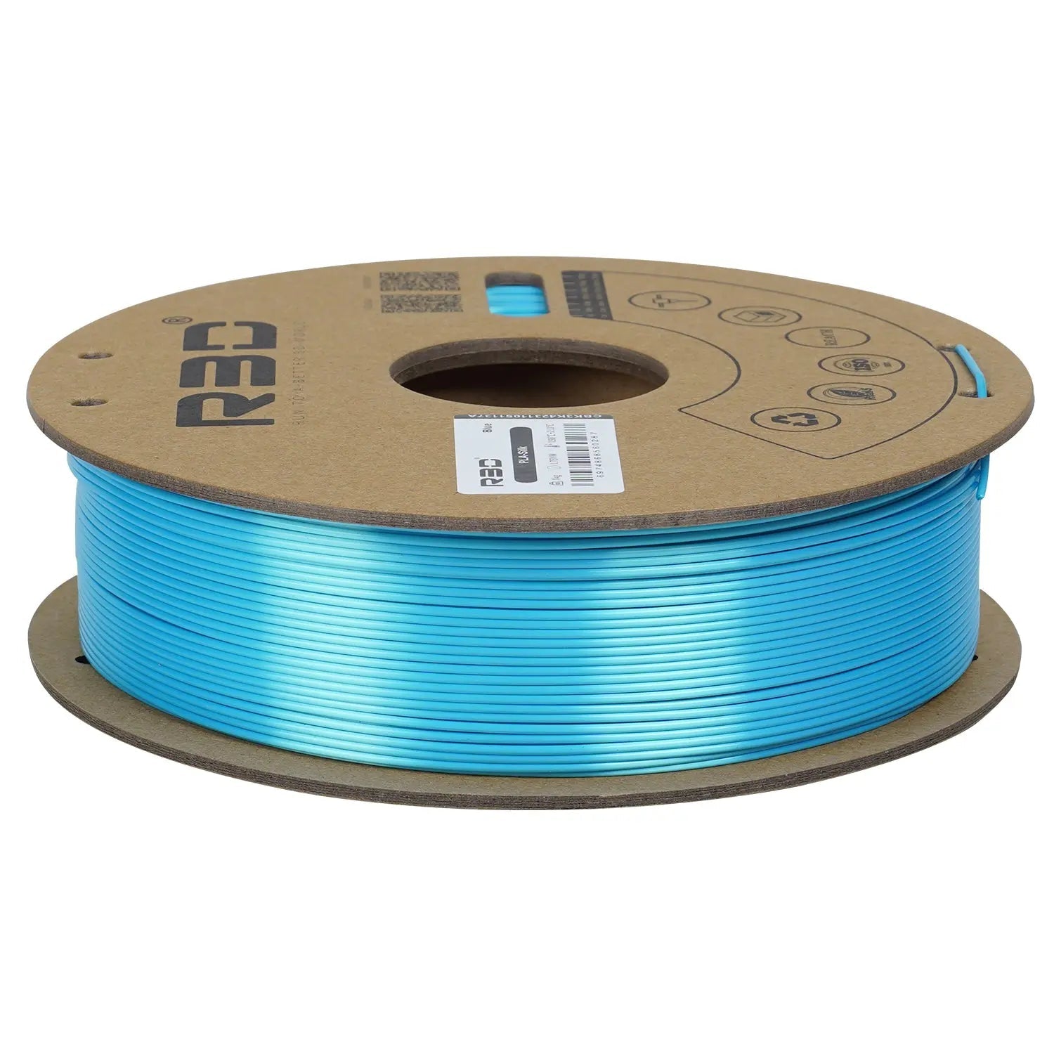 Blue - R3D Silk PLA Filament - 1.75mm, 1kg R3D