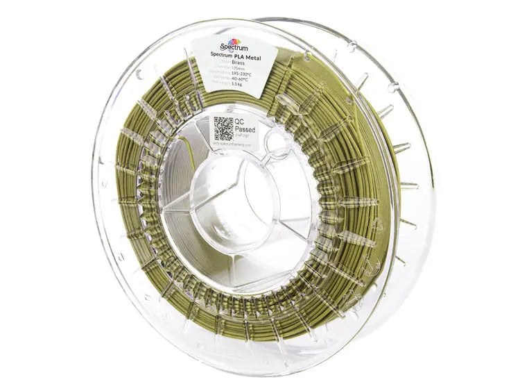 Brass - Spectrum PLA Metal Filament - 1.75mm, 1.5kg Spectrum Filaments