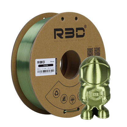 Bronze - R3D Silk PLA Filament - 1.75mm, 1kg R3D
