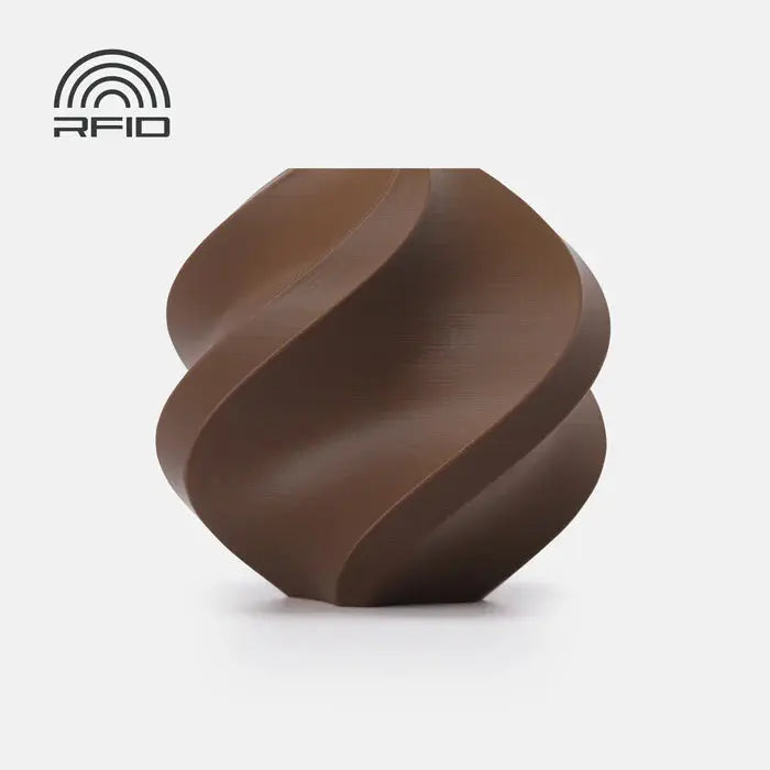 Brown - Bambu Lab PLA Basic Filament - 1.75mm, 1kg Bambu Lab