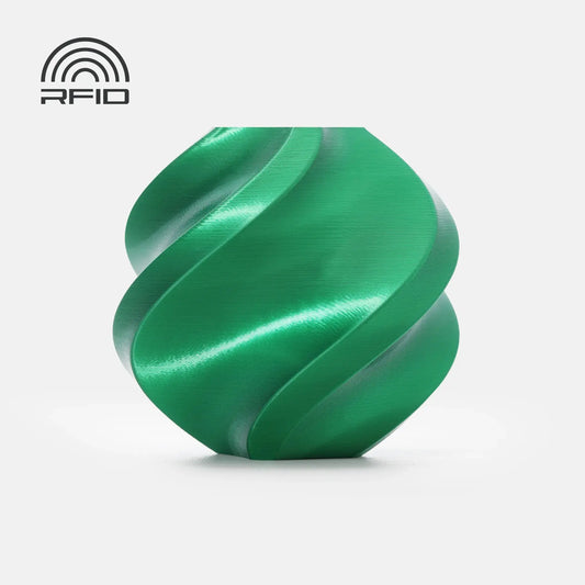 Candy Green - Bambu Lab PLA Silk+ Filament - 1.75mm, 1kg Bambu Lab