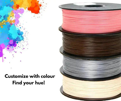 Silver - Canadian-made PLA+ Filament - 1.75mm, 1kg 3D Printing Canada