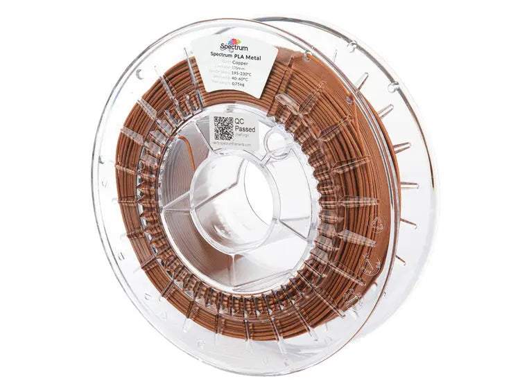 Copper - Spectrum PLA Metal Filament - 1.75mm, 0.75kg Spectrum Filaments