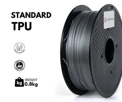 Dark Orange - Standard TPU Filament - 1.75mm, 1kg 3D Printing Canada