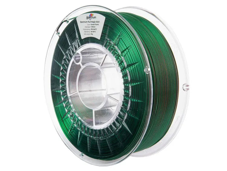 Forest Flame - Spectrum PLA Magic SILK Filament - 1.75mm, 1kg Spectrum Filaments
