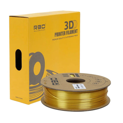 Gold - R3D Silk PLA Filament - 1.75mm, 1kg R3D