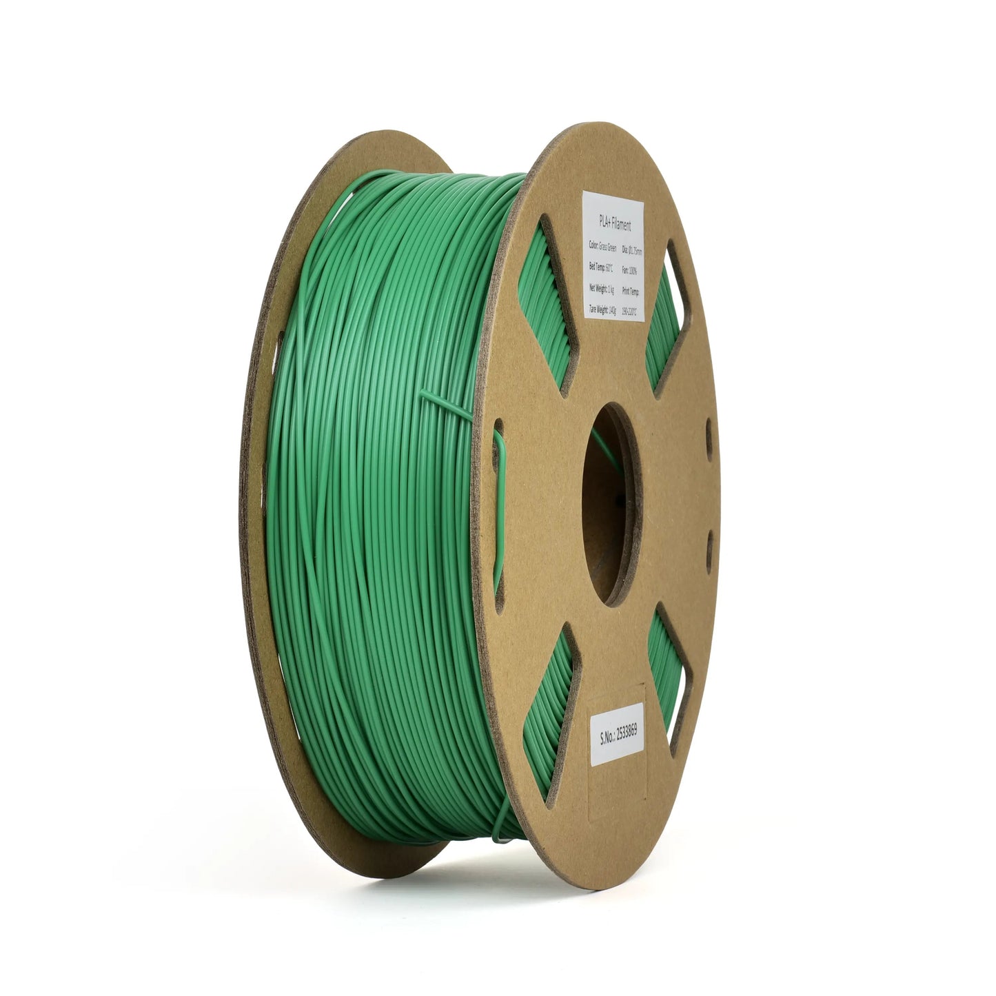 Grass Green - Canadian-made PLA+ Filament - 1.75mm, 1kg 3D Printing Canada
