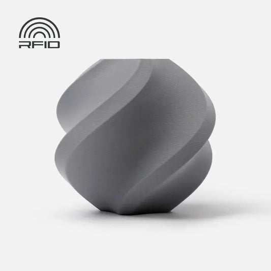 Matte Ash Grey - Bambu Lab PLA Matte Filament - 1.75mm, 1kg Bambu Lab