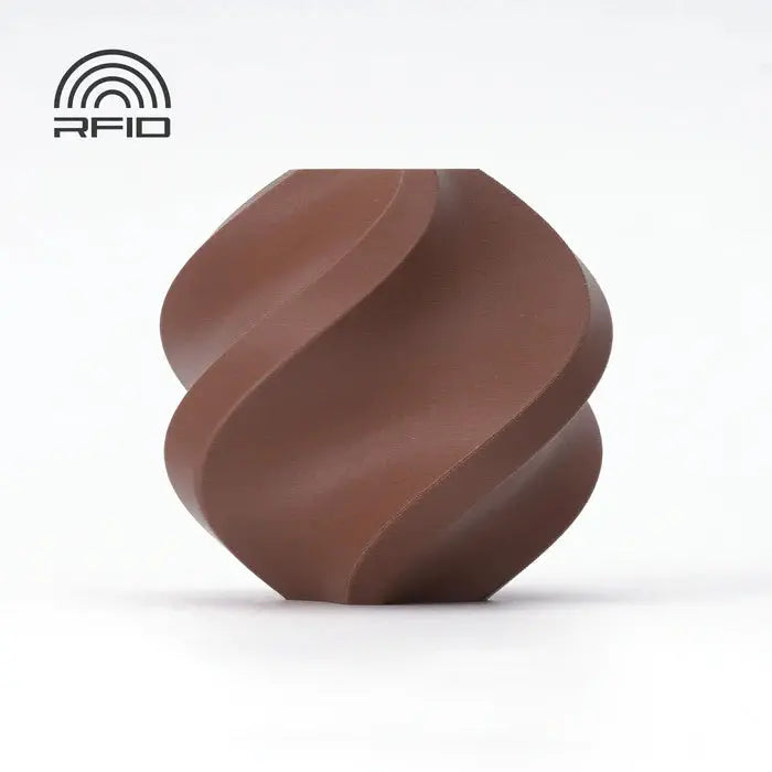 Matte Dark Brown - Bambu Lab PLA Matte Filament - 1.75mm, 1kg Bambu Lab