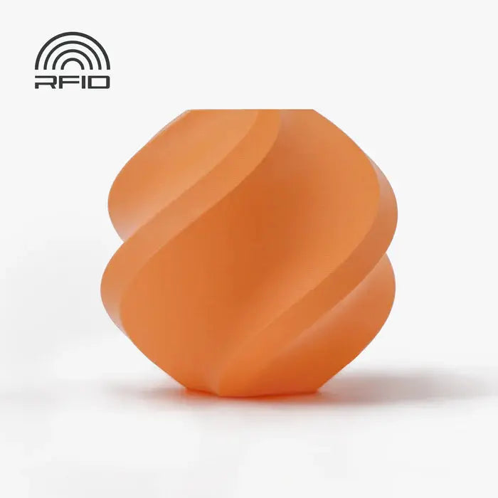 Matte Mandarin Orange  - Bambu Lab PLA Matte Filament - 1.75mm, 1kg Bambu Lab