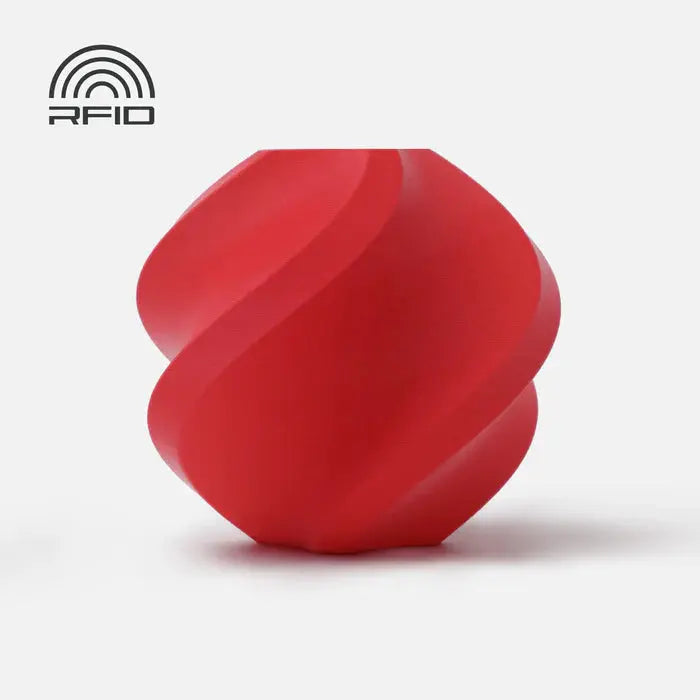 Matte Scarlet Red - Bambu Lab PLA Matte Filament - 1.75mm, 1kg Bambu Lab