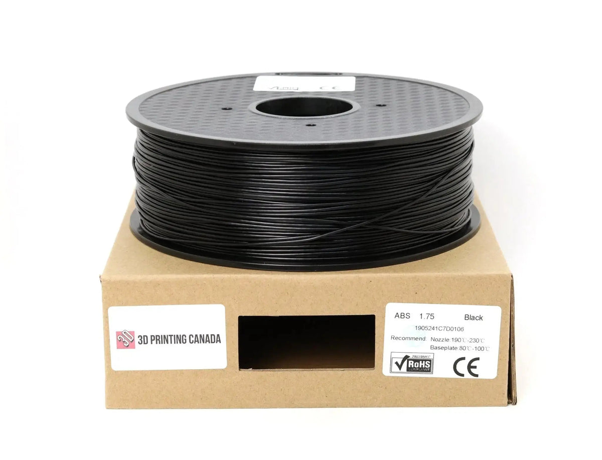 Natural - Standard Flame Retardant ABS Filament - 1.75mm, 1kg 3D Printing Canada