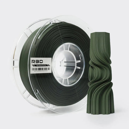 Olive Green - R3D High Speed Matte PLA Filament - 1.75mm, 1kg R3D