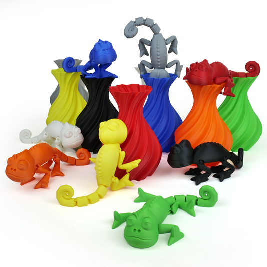 Mixed Colour - Unveil Form Refill PLA - 1.75mm, 8x 1kg Unveil Form