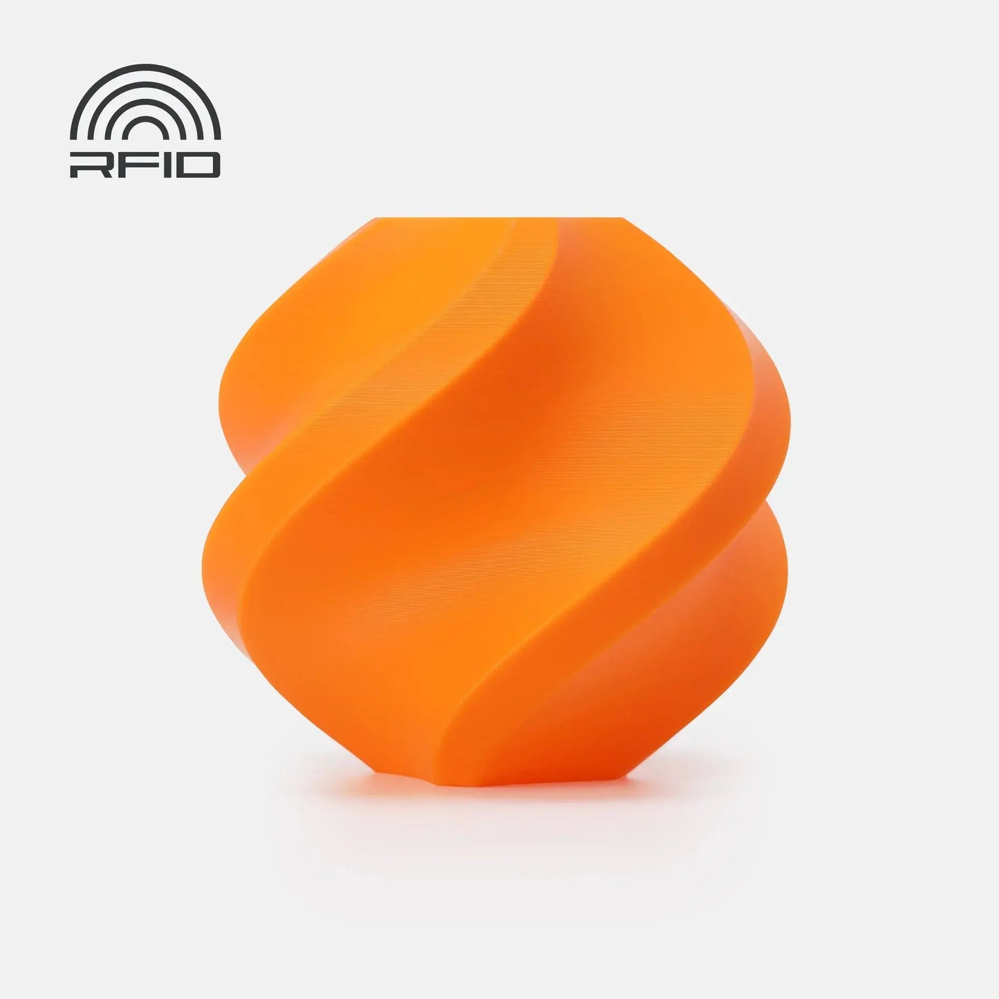 Pumpkin Orange - Bambu Lab PLA Basic Filament - 1.75mm, 1kg Bambu Lab