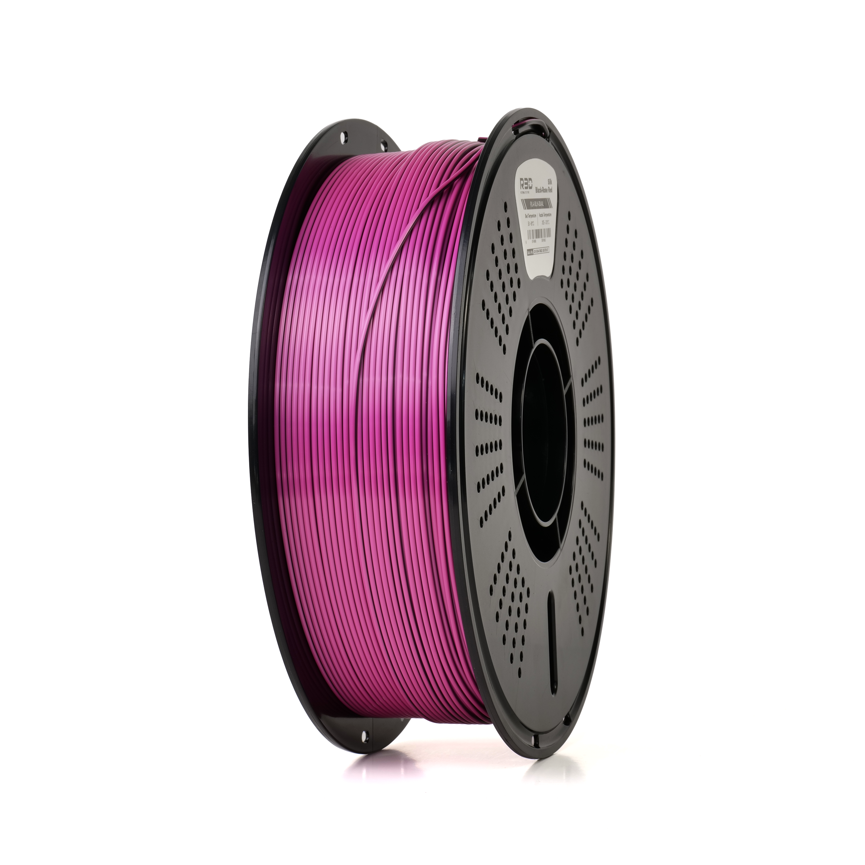 Black/Rose-Red - R3D Dual Colour Magic Silk PLA Filament - 1.75mm, 1kg ...
