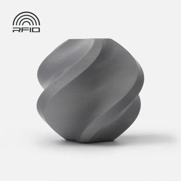 Silver - Bambu Lab PLA Basic Filament - 1.75mm, 1kg Bambu Lab