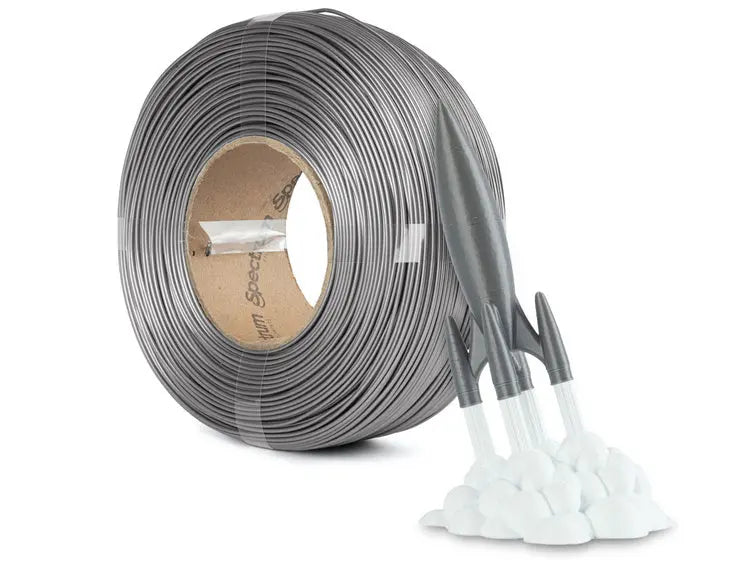 Silver Star - Spectrum Premium PLA Filament High Speed Refill - 1.75mm, 1kg Spectrum Filaments