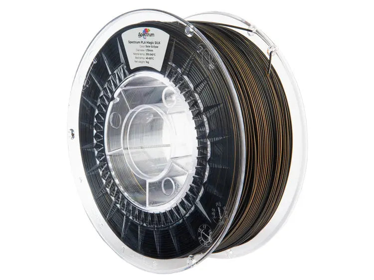 Solar Eclipse - Spectrum PLA Magic SILK Filament - 1.75mm, 1kg Spectrum Filaments