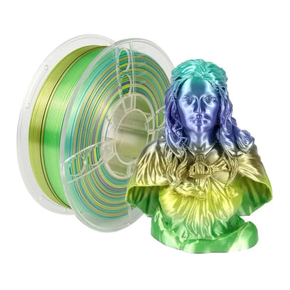 Type E - Filament PLA Soie Arc-en-Ciel - 1.75mm, 1 kg
