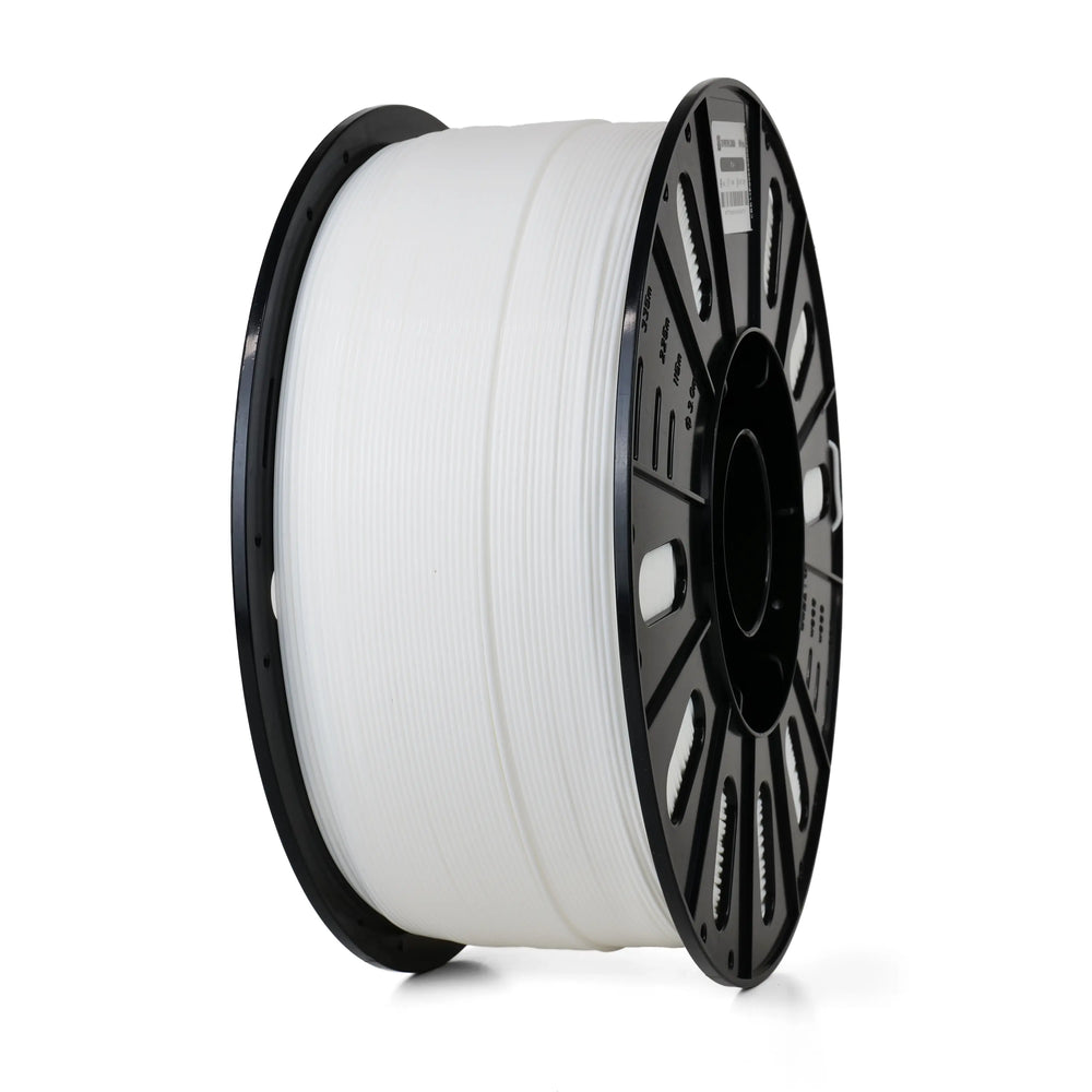 White - Budget PETG Filament - 1.75mm, 3kg 3D Printing Canada