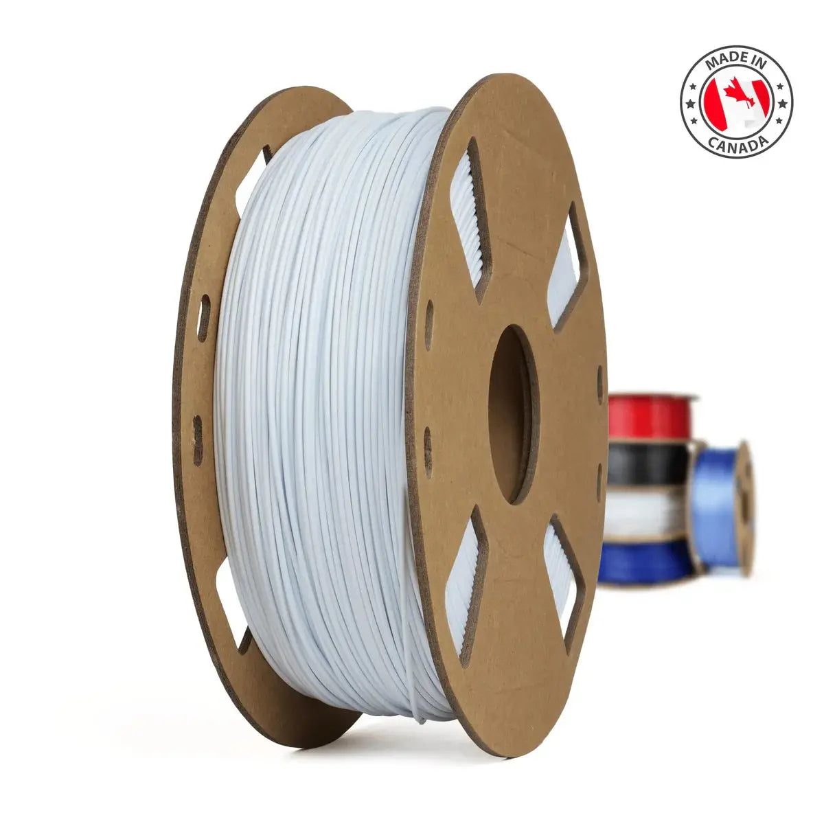 White - Canadian-made UltiMate PETG+ Filament - 2.85mm, 1kg 3D Printing Canada