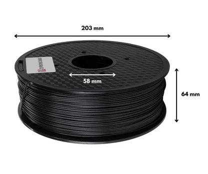 Yellow - Standard PLA Silk Filament - 1.75mm, 1kg 3D Printing Canada