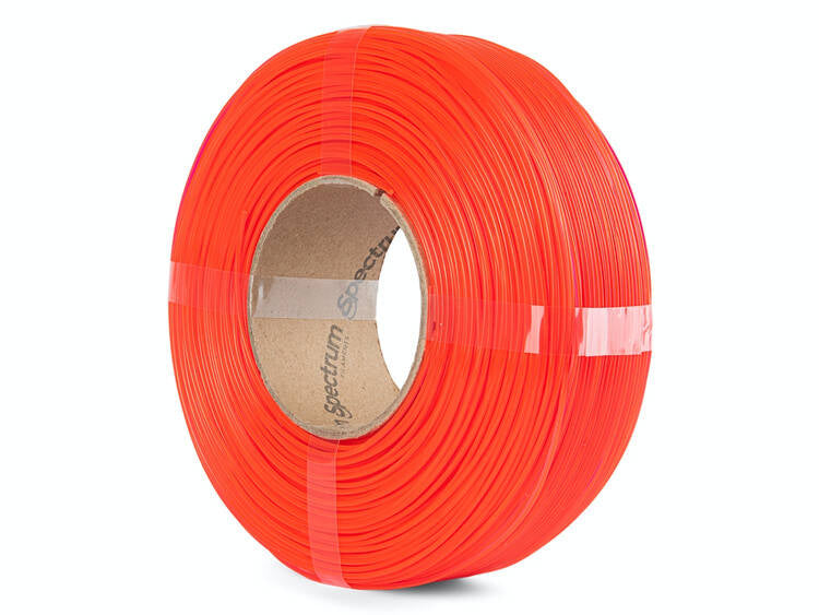 Neon Orange UV - Spectrum Premium PLA Filament High Speed Refill - 1.75mm, 1kg Spectrum Filaments