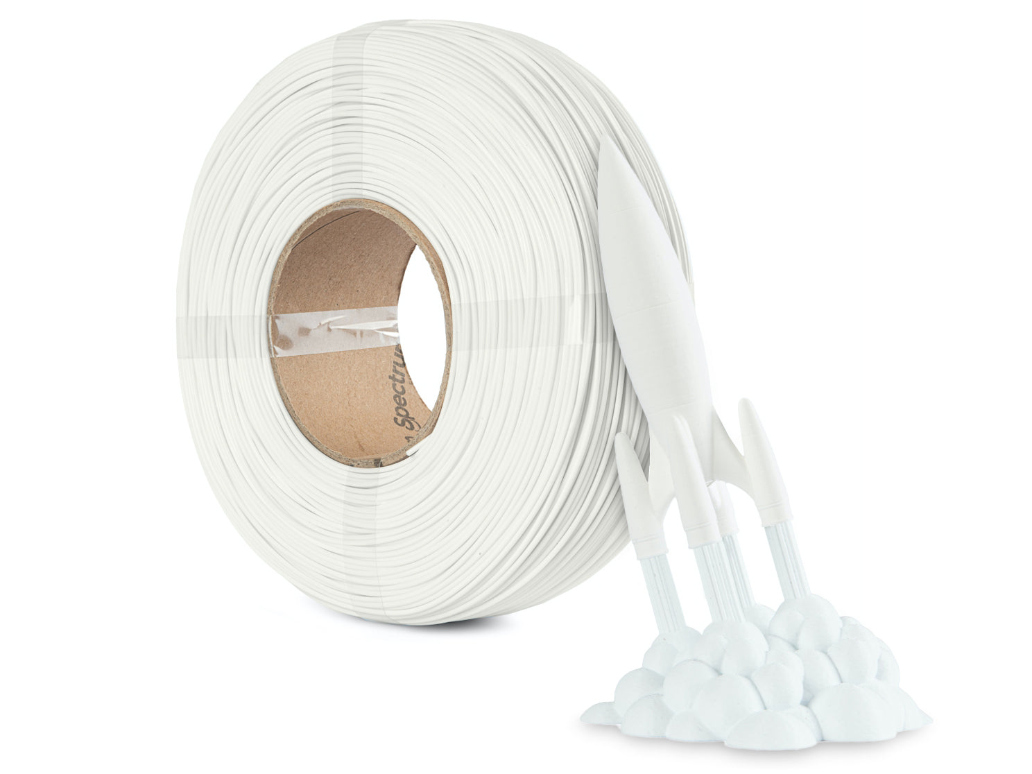 Signal White - Spectrum Premium PLA Filament High Speed Refill - 1.75mm, 1kg Spectrum Filaments